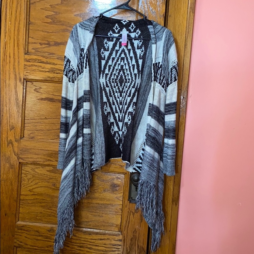 Patterned cardigan